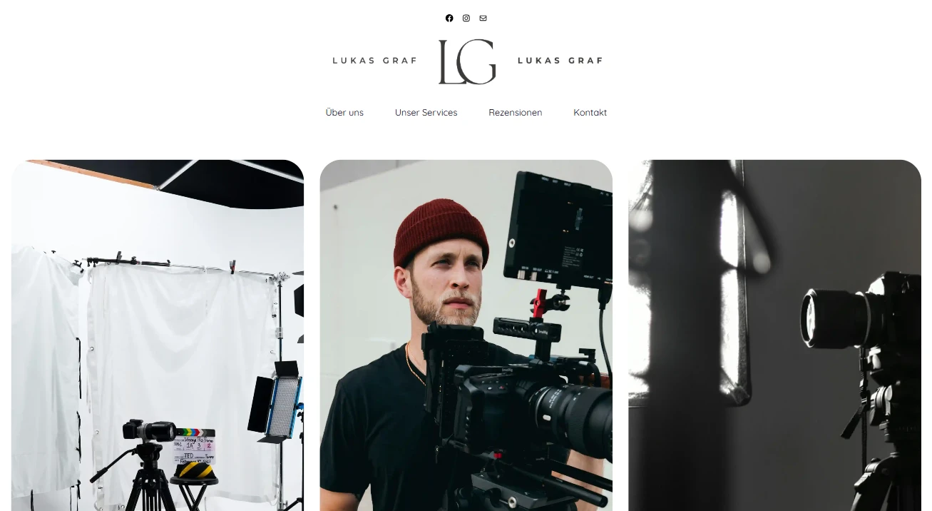 Premium Webdesign für Fotografen und Kreative